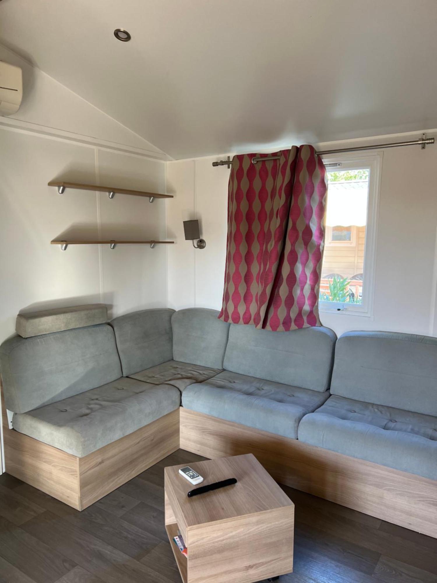 Mobilhome La Carabasse Vias Plage Buitenkant foto