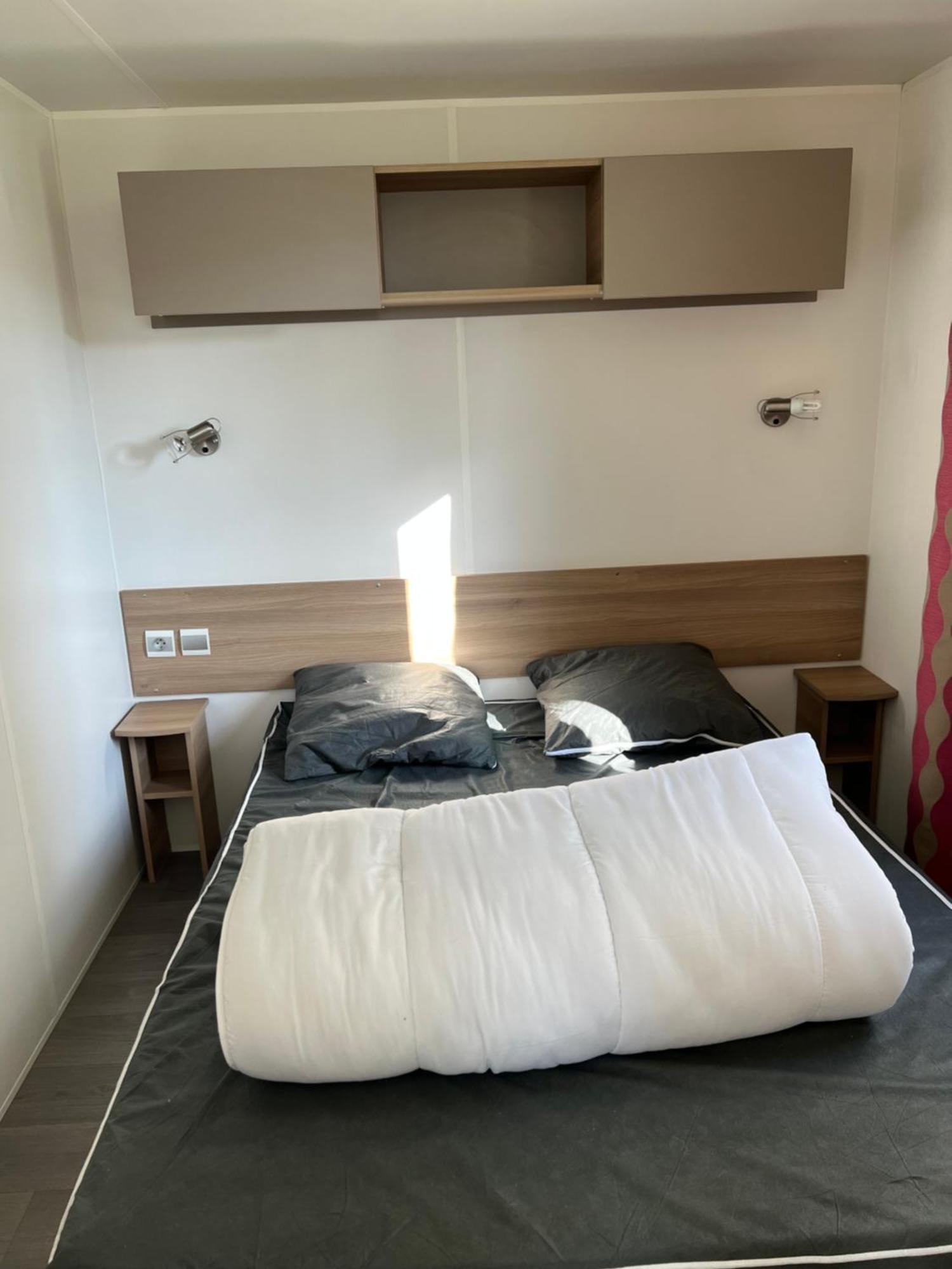 Mobilhome La Carabasse Vias Plage Buitenkant foto
