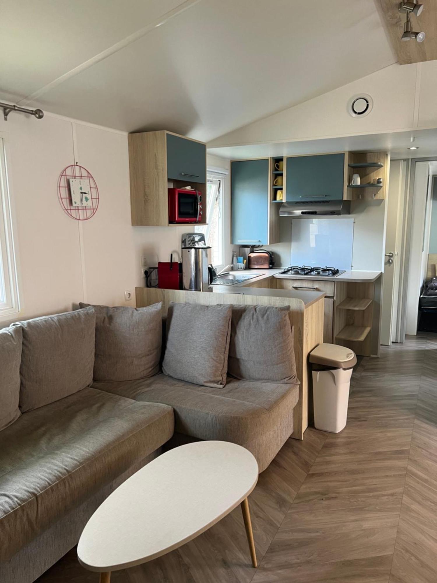 Mobilhome La Carabasse Vias Plage Buitenkant foto
