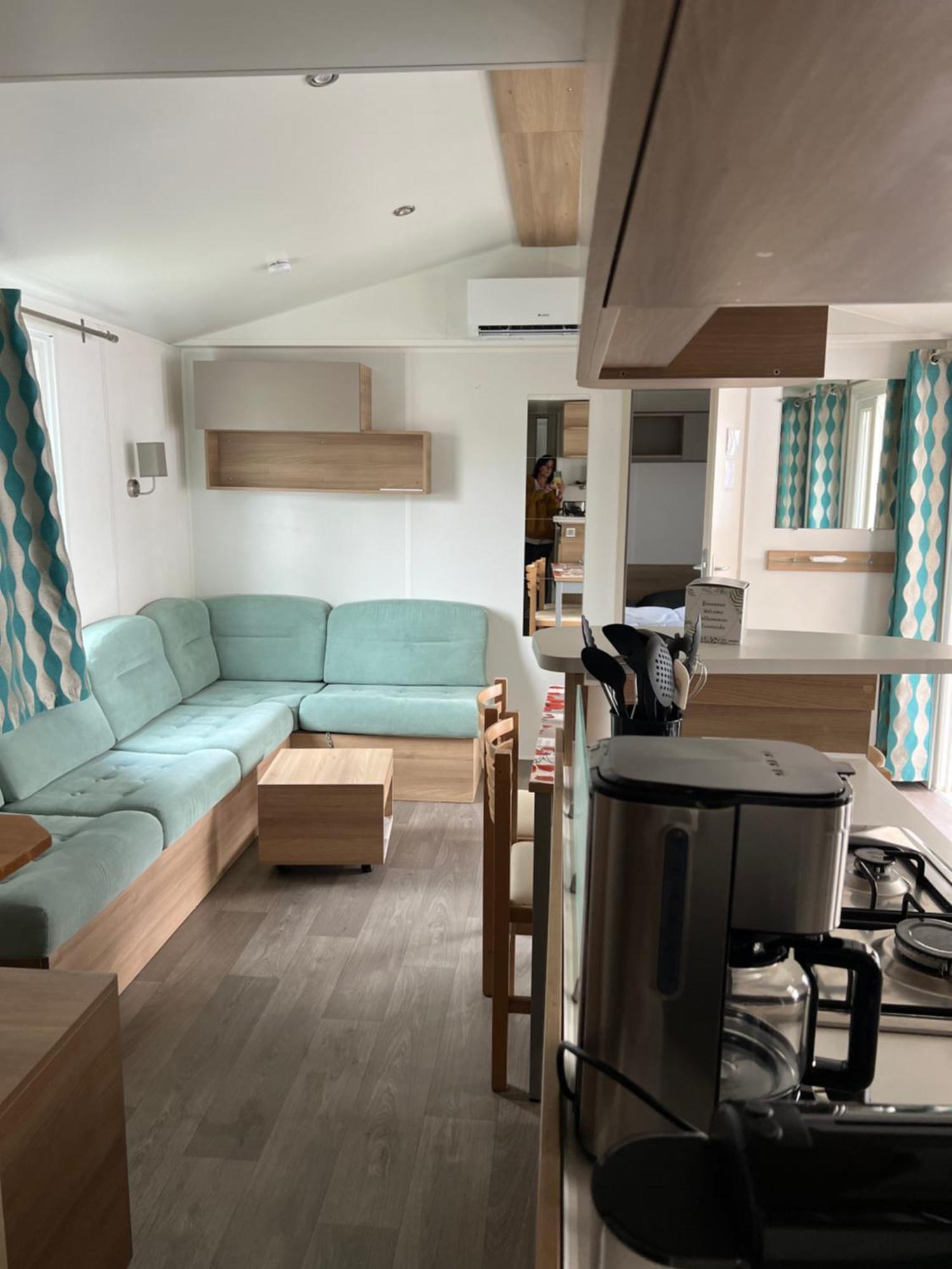 Mobilhome La Carabasse Vias Plage Buitenkant foto