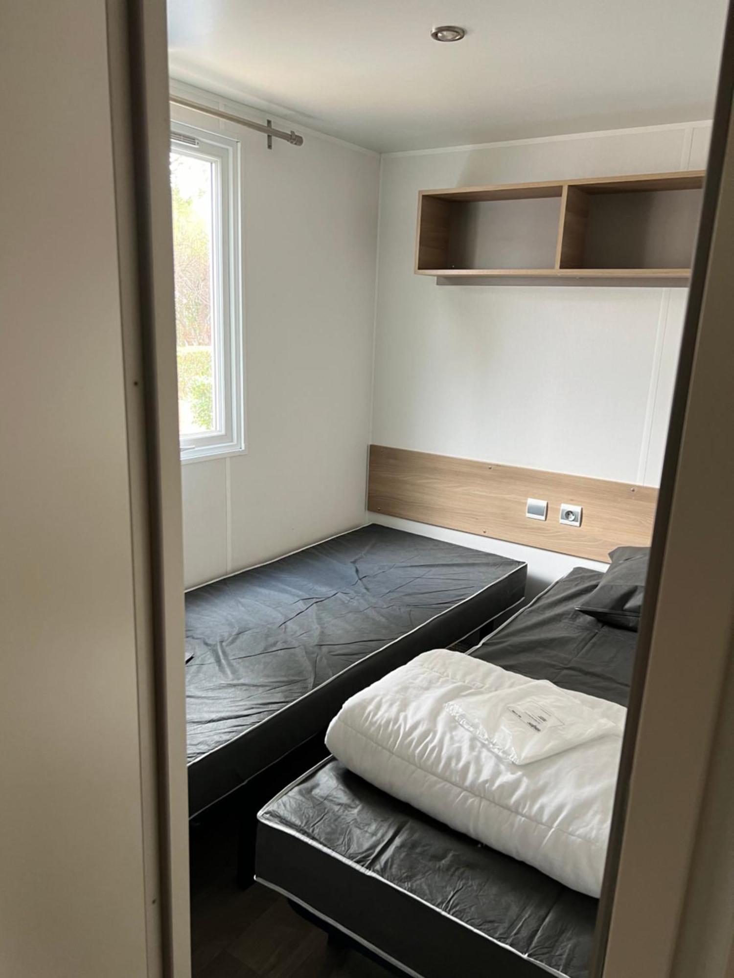 Mobilhome La Carabasse Vias Plage Buitenkant foto