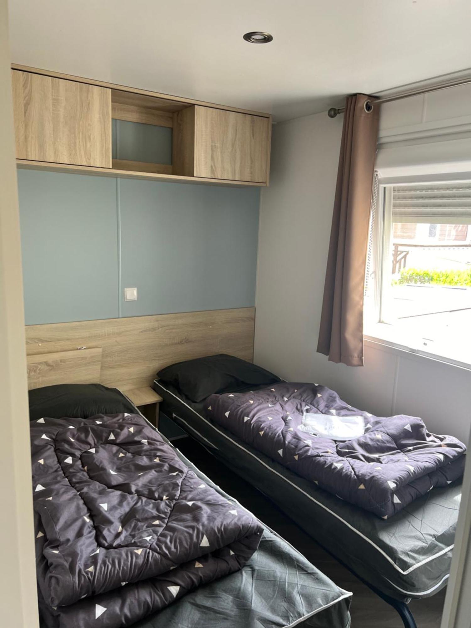 Mobilhome La Carabasse Vias Plage Buitenkant foto