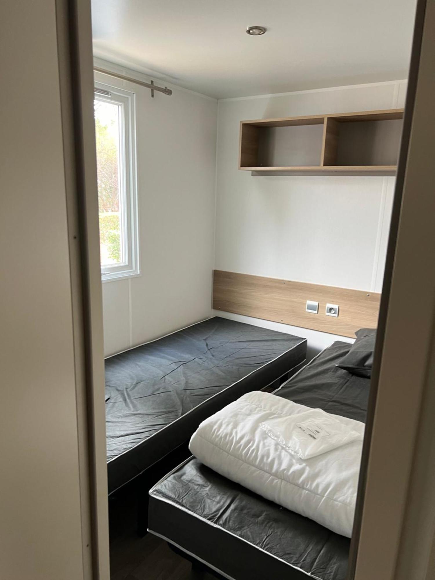 Mobilhome La Carabasse Vias Plage Buitenkant foto